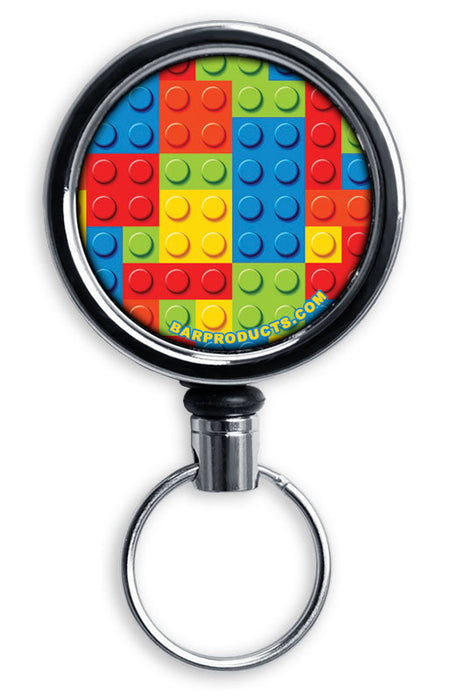 Mirrored Chrome Retractable Reel ONLY – Lego