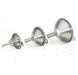 Stainless Steel Mini Funnels (Set of 3) 