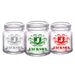 CUSTOMIZABLE - 2oz Clear Mini Mason Jar Shot Glass - Crest (Version 3)