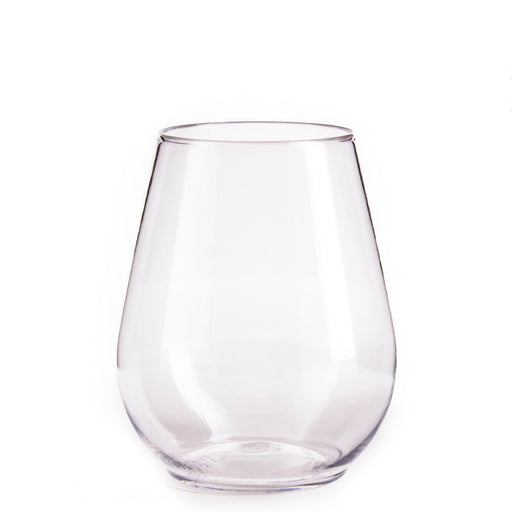 4 ounce Plastic Stemless Wine Glass - Box of 8