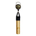 Mister Leash™ - Retractable and Refillable Gold Atomizer for "On the Go" Hand Sanitizer - Golden Feathers