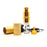 Mister Leash - Retractable and Refillable Gold Atomizer - Golden Floral