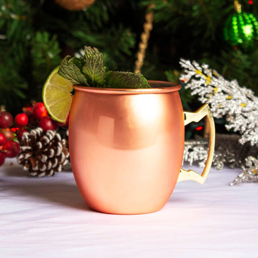 Lot de Verre Moscow Mule 4 Tasses Moscou Mule avec 4 Pailles Lot de Verre Moscow Mule 4 Tasses Moscou Mule avec 4 Pailles