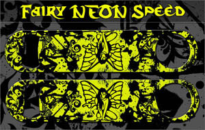 Speed Bottle Opener / Bar Key - Tribal Fairy - Yellow