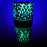 Cocktail Shaker Tin Glows NEON GREEN!
