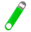 Speed Bottle Opener / Bar Key - Neon Green Vinyl Rubber Grip
