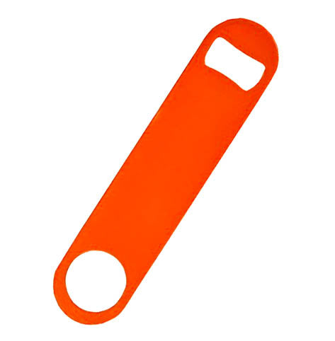 Speed Bottle Opener / Bar Key - Neon Orange