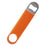 Speed Bottle Opener / Bar Key - Neon Orange Vinyl Rubber Grip