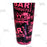 Cocktail Shaker Tin - Printed Designer Series - 28oz weighted - NEON Pink Grungy BPC Logo
