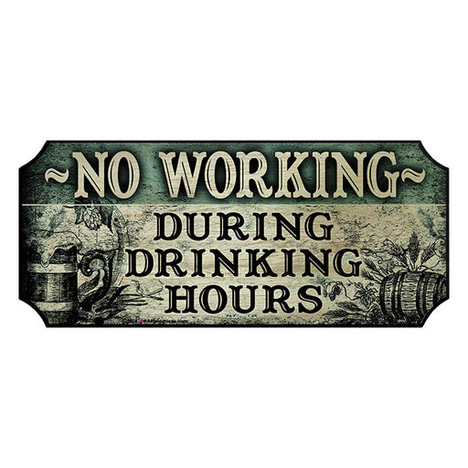 Wood Plaque Kolorcoat™ Bar Sign - No Working