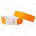 Numbered Wristbands - Neon Orange