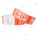 Numbered Wristbands - NEON Red / White VIP