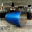 Olea™ Cocktail Shaker - Metallic Blue NEON - 16oz Weighted