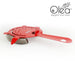 Olea™ Cocktail Strainer - 4 Prong - Metallic NEON Red