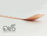 Olea™ Copper Plated Bar Spoon - Trident Fork Tip - 30cm Length 