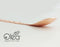 Olea™ Copper Plated Bar Spoon - Weighted Tip - 30cm Length