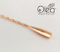 Olea™ Copper Plated Bar Spoon - Weighted Tip - 50cm Length