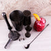 Olea Etched 7 piece Bar Set - Gun Metal