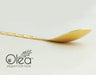 Olea™ Gold Plated Bar Spoon - Bent Tip - 30cm Length