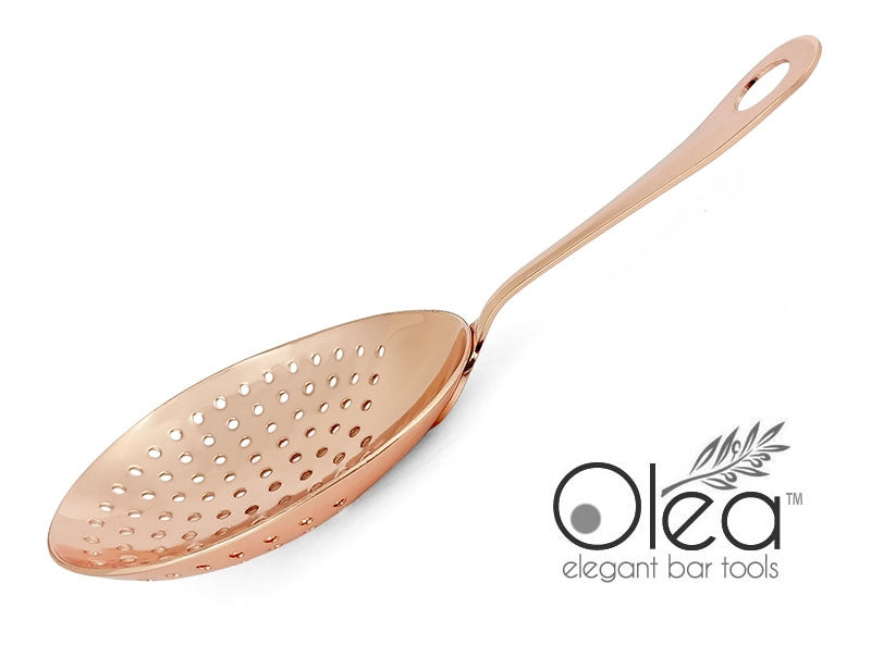 Olea™ Julep Cocktail Strainer - Copper Plated