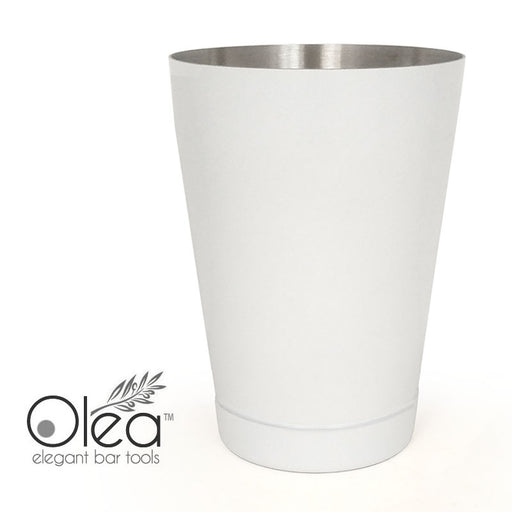 Olea™ Cocktail Shaker - Matte White - 16oz Weighted