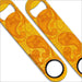 Speed Bottle Opener / Bar Key - Orange Paisley - Bar Products - Bottle Opener