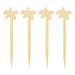 BarConic Bamboo Palm Tree Cocktail Picks - 100 pack