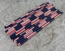 BarConic® "Eco-Friendly" Paper Straws - 7 3/4" USA Flag - Packs of 100