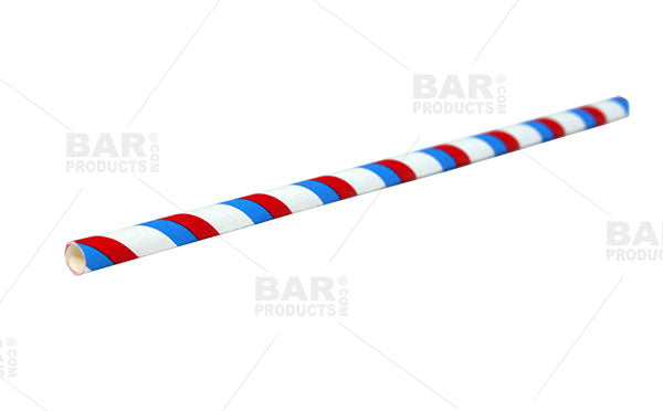 BarConic® Eco-Friendly Paper Straws - USA - 100 pack