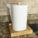 Natural Wooden Paper Towel Holder