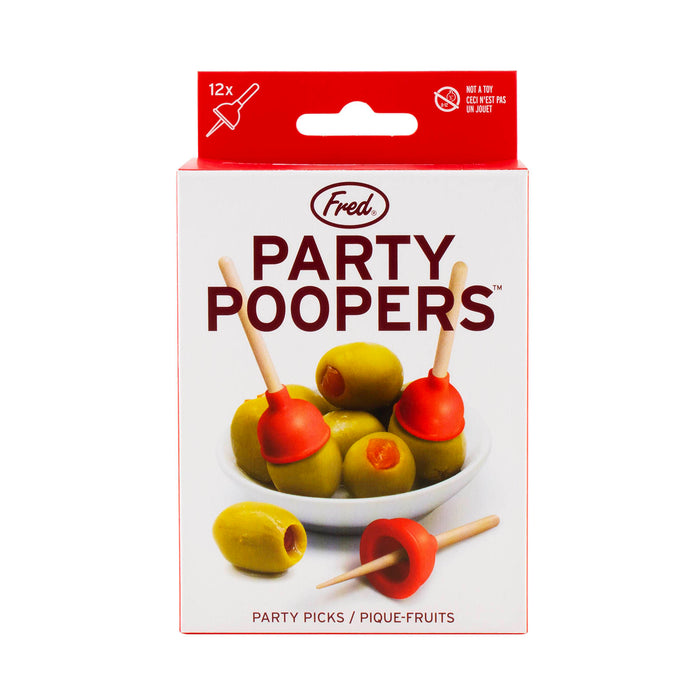 Party Poopers Cocktail Picks - 12 pack