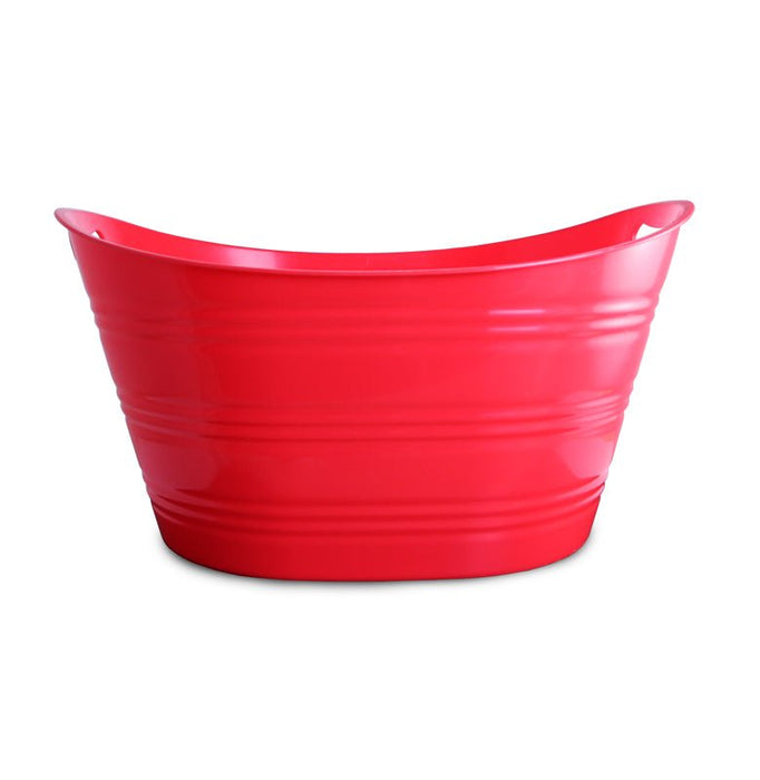 Red Party Bucket/ Beverage Tub