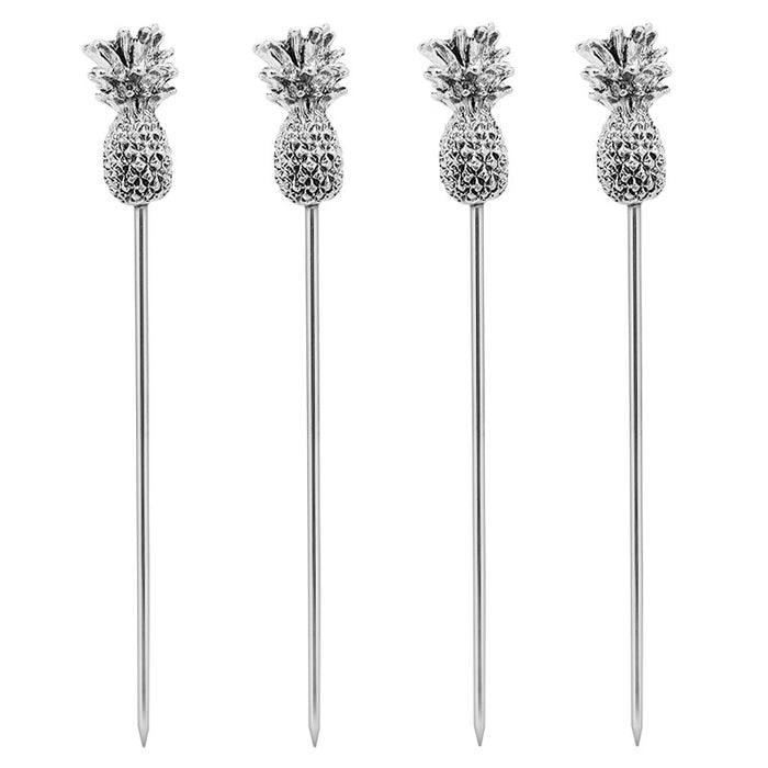 BarConic® Pineapple Cocktail Picks - 4 pack