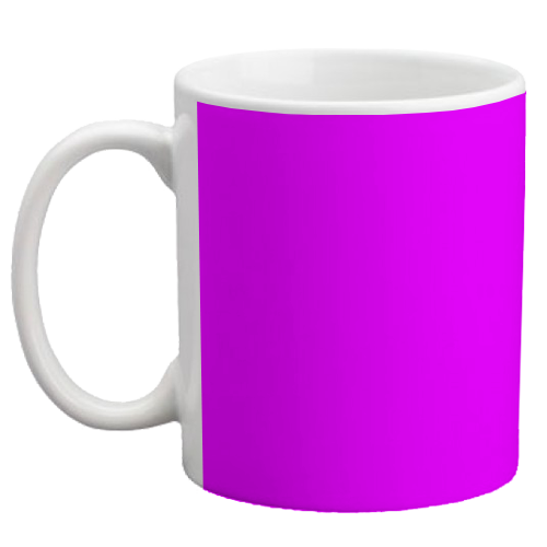 Custom Coffee Mug - Pink - 11 ounce