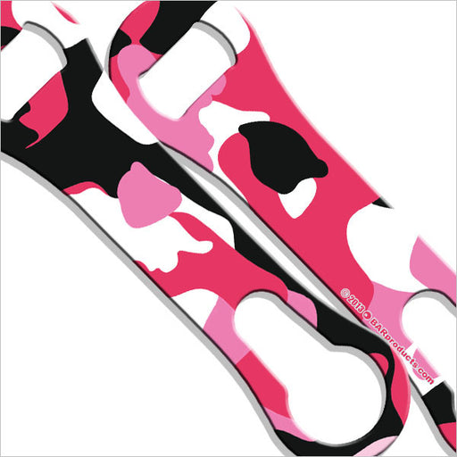 Pink Camo V-Rod® Bottle Opener 