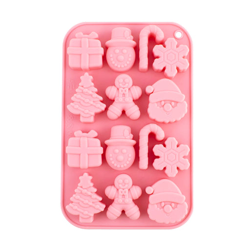Christmas Candy Novelty Ice Cube - Ice Mold Tray - 8 Mold Tray - Christmas  House