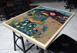 Pipe Mushroom 24" x 30" Wooden Table Top - Two Types Available