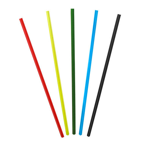 BarConic® Prism Stirrers - 7.25" - Color Options - Pack of 500
