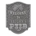 CUSTOMIZABLE Cast Aluminum Plaque - Pub "Welcome" Design