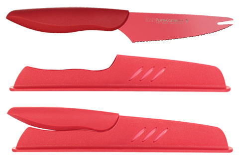 Kershaw Pure Komachi 2 Series (Red) - Tomato & Cheese Knife