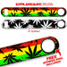 Kolorcoat™ 11" Long COLOSSAL™  Speed Bottle Opener – Rasta