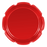 Ashtray - Red Plastic - 4 inch Diameter