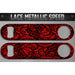 Sexy Lace "Metallic" Speed Bottle Opener- Red