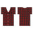 T-Shirt Style Bottle Cooler - Pajamas - Red Plaid