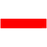Kolorcoat™ Custom Metal Bar Sign - 24" x 5" - Red
