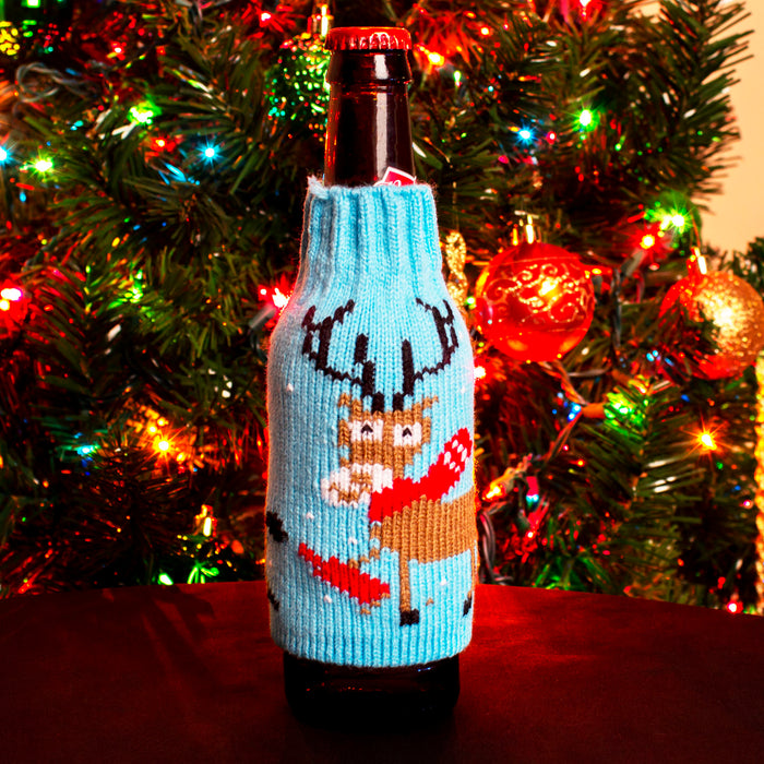 Knitted Ugly Sweater Beer Hugger - Design Options