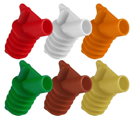 Juice Pourer Replacement Spouts - 6 Pack - Color Options