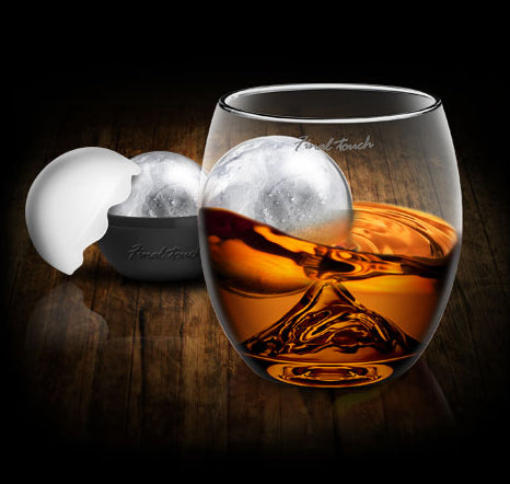 Final Touch® On the Rock Glass with Ice Ball