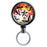 Mirrored Chrome Retractable Reel - Rock Star Red