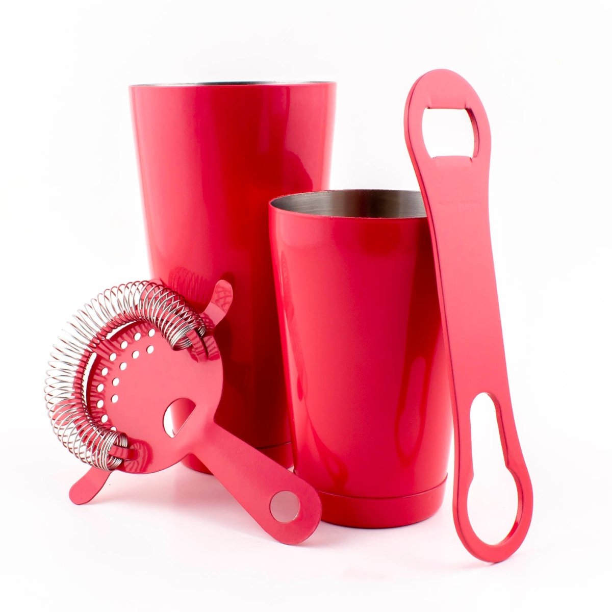 Rose Pink 4 piece Bar Set with V-Rod® - Bar Products — Bar Products